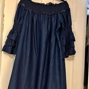 Denim dress